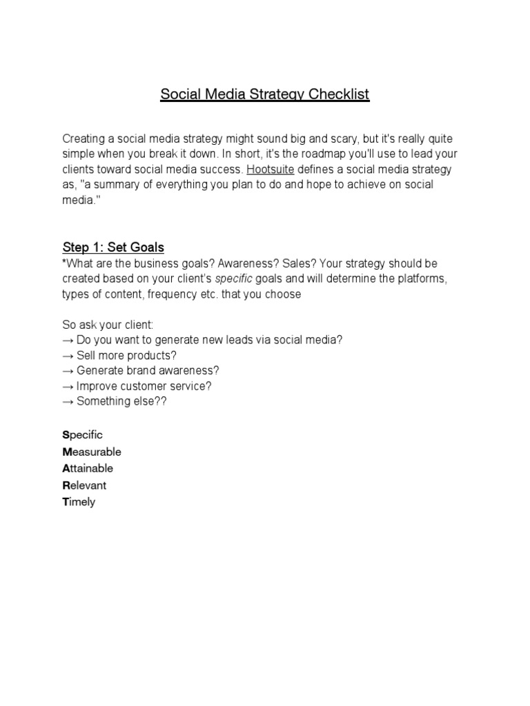 Social Media Strategy Guide | PDF | Digital Marketing | Social Media