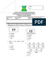 I. Please Choose The Right Answer by Crossing (X) A, B, or C!