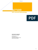 SAP Activate Methodology: Participant Handbook