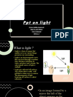 On Light: Science Holiday Homework Made By-Aish Mishra Class-8 Diamond Roll No.-6