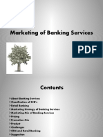 Marketing of Banking Services