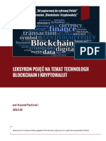 Leksykon Pojec Na Temat Technologii Blockchain I Kryptowalut