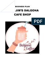 Boss Jim'S Dalgona Cafe Shop: Business Plan