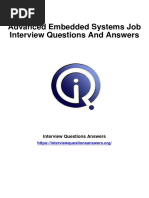 1954 Advanced Embedded Systems Interview Questions Answers Guide