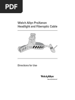 WelchAllyn Proxenon Headlight - User Manual