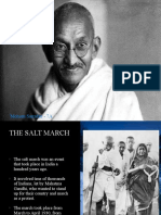 Mahatma Gandhi: The Salt March