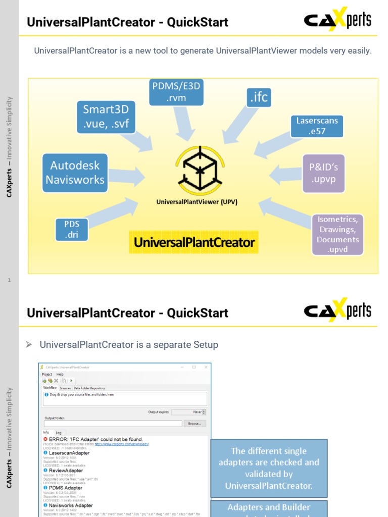 UniversalPlantCreator QuickStart Guide | PDF | Solid State Drive | Software