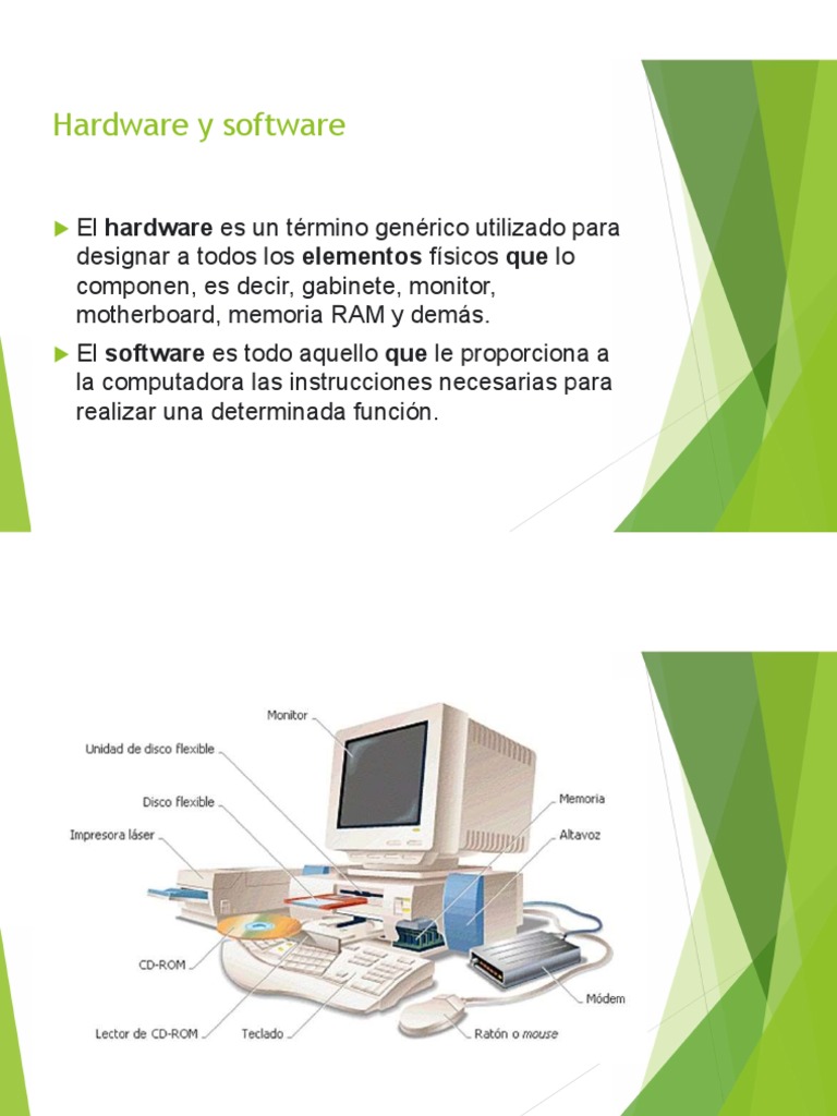 Hardware Y Sus Funciones | PDF | Hardware de la computadora | Periférico