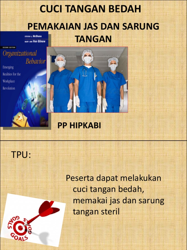 Cuci Tangan Bedah Pdf