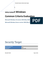 Windows 10 1903 GP OS Security Target