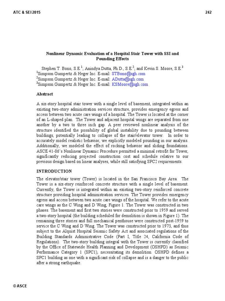 Nonlinear Dynamic Evaluation of | PDF | Friction | Elasticity (Physics)