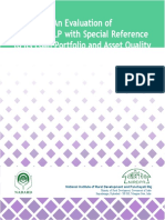 An Evaluation of The SHG-BLP With Special Reference To Its Loan Portfolio and Asset Quality