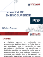 Didática do ensino superior: conceitos, teorias e aplicações