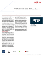 FUJITSU Server PRIMERGY RX1330 M5 Rack Server: Data Sheet