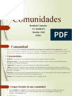 Comunidades