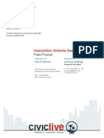 Interpretive Website Design: Project Proposal