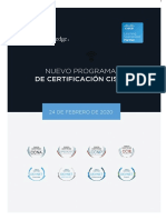 Nuevo Programa de Certificaciones Cisco 2020