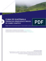 2 Clima de Guatemala Tendencias Observadas e Indices de Cambio Climatico