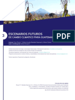 3 ESCENARIOS FUTUROS DE CAMBIO CLIMATICO EN GUATEMALA