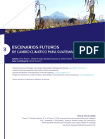 3 Escenarios Futuros de Cambio Climatico en Guatemala