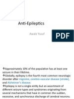 Anti-Epileptics: Awale Yusuf