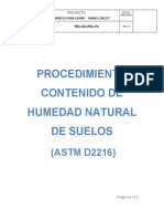 TEC-QC-PDL-F2 (Contenido Humedad Natural ASTM D2216)