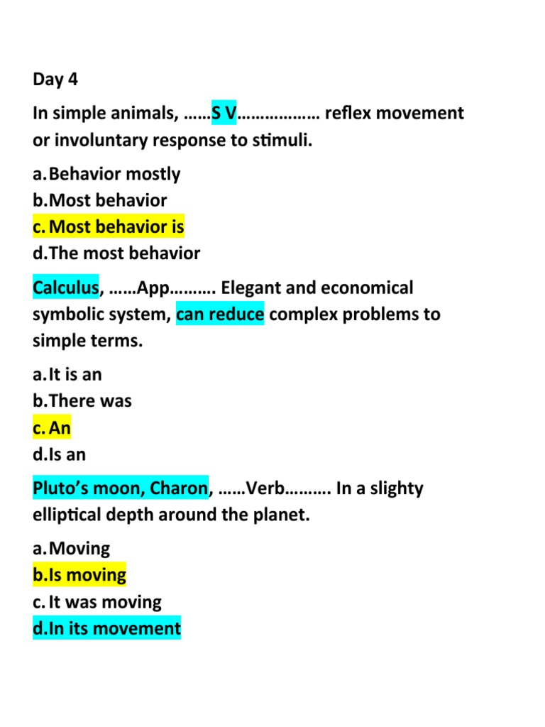 Day 4 | PDF | Language Arts & Discipline