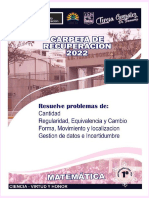 Carpeta de Recuperacion Primer Año 2022