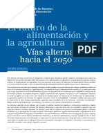 El Futuro de La Alimentación y La Agricultura: Vías Alternativas Hacia El 2050