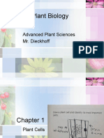 Unit: Plant Biology: Advanced Plant Sciences Mr. Dieckhoff