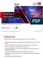 Peripheral IV Cannulation: Distributed Simulation Project