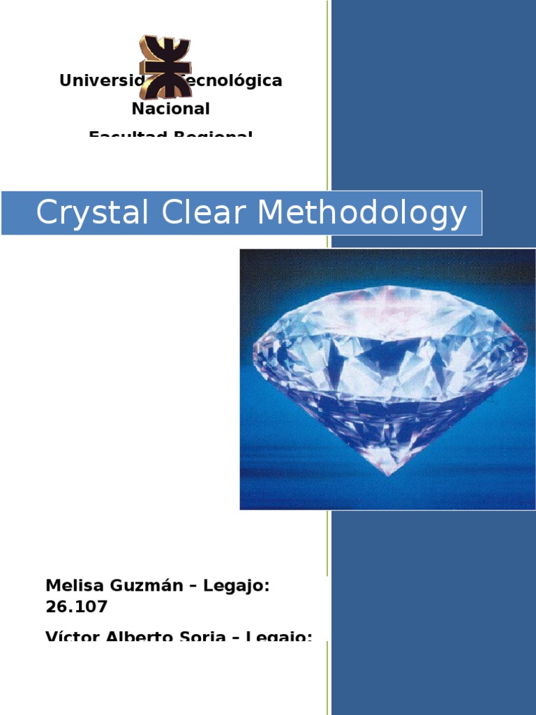 Metodología Crystal Clear en Agile | PDF | Ingeniería de Sistemas ...