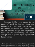 Kohlbergs Theory or Moral Development