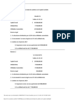 Ejercicios de Elaboracion de Estado de Cambios en El Capital Contable PDF