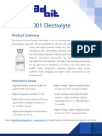 Prolion-001 Electrolyte: Product Overview