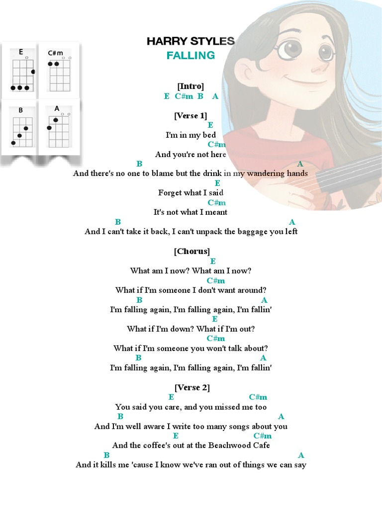 Harry Styles Chords PDF Song Structure Songs