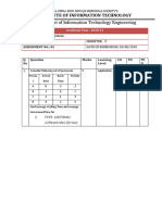 Assignment Format No 2