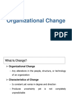 Organisational Change - MBA