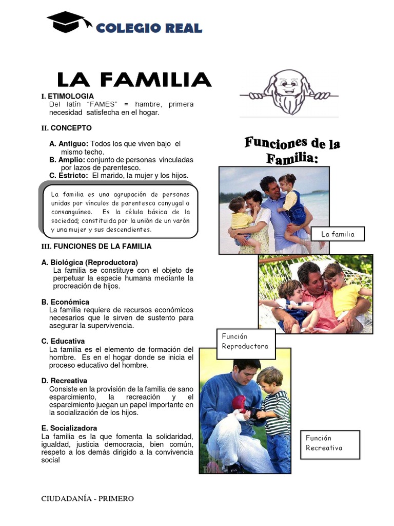 Parentesco y funciones de la familia | PDF | Parentesco | Familia