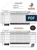Score Sheet: EVENT NO. - SQUAD NO.