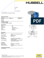 16/20A, 220-250V, 2 Pole, 3 Wire Watertight Receptacle: IEC Pin and Sleeve