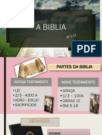 Aula 5 - A BIBLIA