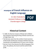 Philology French Influence