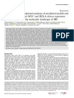 Comparative Transcriptional Analyses of Preclinica
