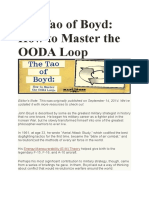 How To Master The OODA Loop