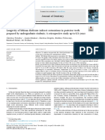 Longevity of Lithium Disilicate Indirect Restorations in Posterior Teeth