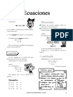 IV BIM - 2do. Año - ALG - Guía 1 - Ecuaciones