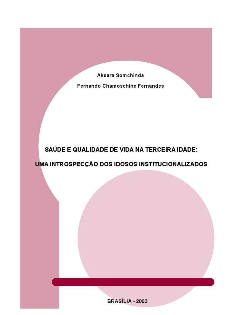 Saúde e Qualidade de Vida na Terceira Idade | PDF | Terceira idade ...