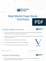25. Real World Case Study  (VeChain)