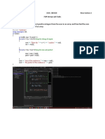FOP Arrays Lab Tasks Task 1